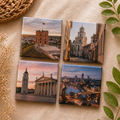 Custom Family Photo Fridge Magnet Pack of 4