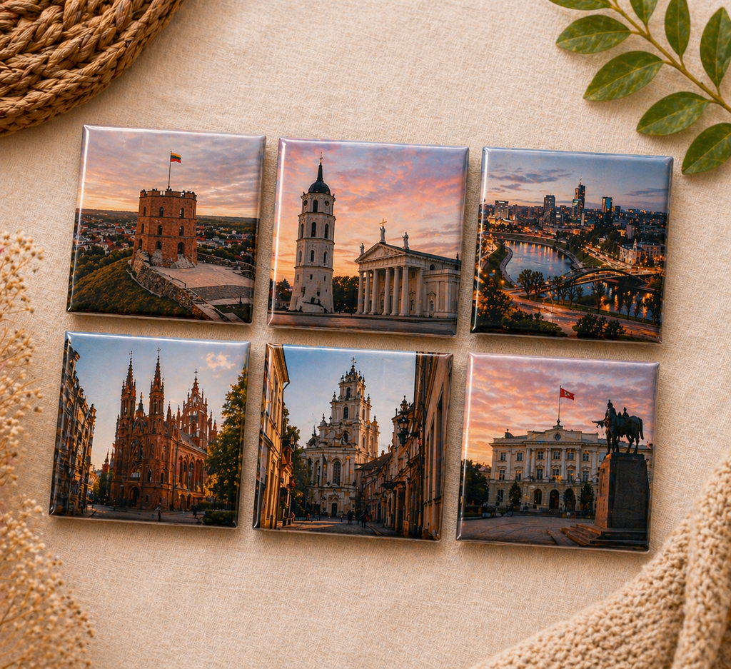 Customize Family photo fridge magnet pack of 6