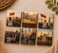 Customize Family photo fridge magnet pack of 6
